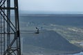 Wind gauge at metal pillar of Cape of good hope