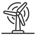 Wind generator Royalty Free Stock Photo