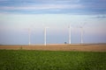 Wind generators in Rhine-Hesse, Germany