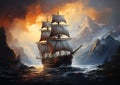 Metal Melodies on the High Seas: A Pirate\'s Journey Through Moun