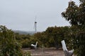 A wind machine on an avocado ranch or farm, 2.