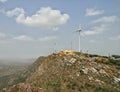 Wind mill at ARAVALI hills.