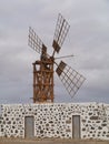 The wind mill near Puerto Lajas on Fuerteventura