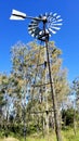 Australian Outback Scenery - Wind Power Royalty Free Stock Photo