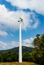 Wind mill power plant Royalty Free Stock Photo