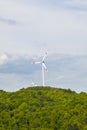 Wind mills producing energy Royalty Free Stock Photo