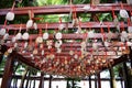 Wind music, Chinese wind chimes, Feng Shui Royalty Free Stock Photo