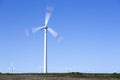 Wind park on the island of Madeira, Portugal Royalty Free Stock Photo