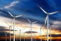 Wind power Royalty Free Stock Photo