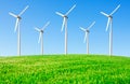 Wind power Royalty Free Stock Photo