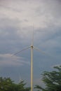 Wind power generation Royalty Free Stock Photo