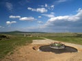 Wind power plant Royalty Free Stock Photo