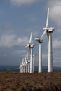 Wind power station Royalty Free Stock Photo