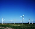 Wind power stations Royalty Free Stock Photo