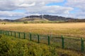 The wind power system on grassland in Inner Mongolia, China