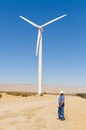 Wind powered generator Royalty Free Stock Photo