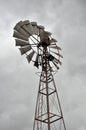 Wind pump for well water Royalty Free Stock Photo