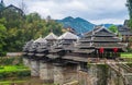 Wind and Rain Bridge of Dong Nationality