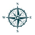 Wind rose compass Royalty Free Stock Photo