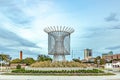 Wind Roundabout is a kinetic sculpture created by artist, Ned Kahn i, Fort Worth, USA