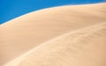 Wind and Sand dune Royalty Free Stock Photo