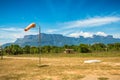 Wind Sock at Kamarata Canaima National Park Royalty Free Stock Photo