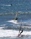 Wind Surfers Royalty Free Stock Photo