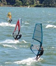 Wind surfing Royalty Free Stock Photo