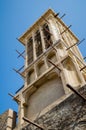 Wind Tower in Old Dubai Bastakiya Neighborhood Royalty Free Stock Photo