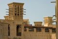 Wind towers, Dubai. Royalty Free Stock Photo