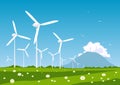 Wind turbine Royalty Free Stock Photo