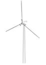 Wind Turbine Architect blueprint - isolated