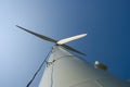 Wind Turbine from Bottom Royalty Free Stock Photo