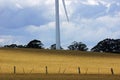 Wind turbine in central Victoria, Australia