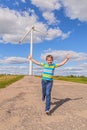 Wind turbine Royalty Free Stock Photo