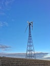 Wind turbine damaged Royalty Free Stock Photo