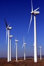Wind turbine farm Royalty Free Stock Photo