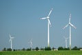 Wind turbine farm Royalty Free Stock Photo