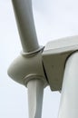 Wind turbine, wind turbine in the wind farm, energy generation and power supply through renewable energy, wind energy Royalty Free Stock Photo