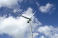 Wind Turbine Generating Energy Royalty Free Stock Photo