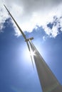 Wind turbine generator Royalty Free Stock Photo