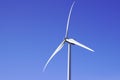 Wind Turbine Green Energy Electricity Technology energy farm against blue clear sky