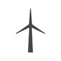 Wind turbine icon, eco concept Royalty Free Stock Photo