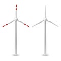 Wind turbine isolated