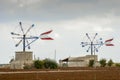 Wind turbine in Majorca Royalty Free Stock Photo