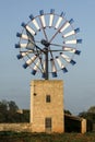 Wind turbine in Majorca Royalty Free Stock Photo