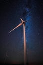 Wind power generator Royalty Free Stock Photo