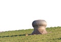 Wind turbine, ventilation technology, natural wind system on the roof Royalty Free Stock Photo