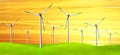 Wind Turbines Royalty Free Stock Photo