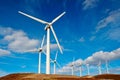 Wind turbines Royalty Free Stock Photo